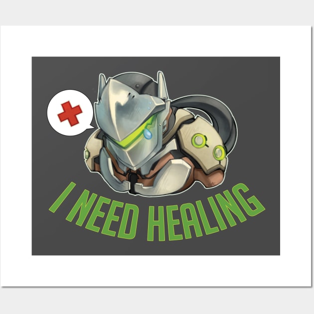 Need Healing Wall Art by TatertotsArt